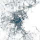 Illustration for article titled These stunning maps were made entirely from geotagged tweets